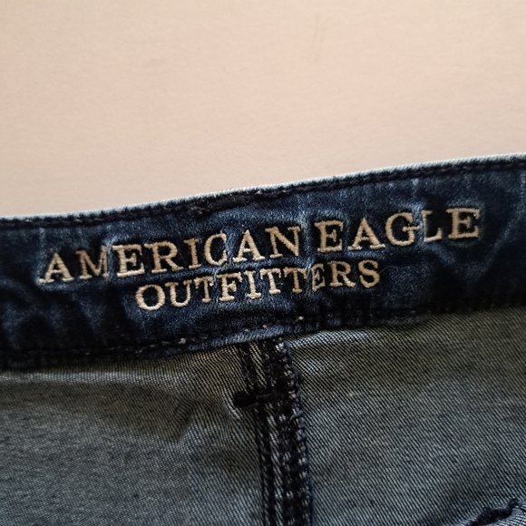 American Eagle Skyhigh Blue Jeans - Picture 5 of 9
